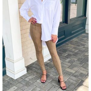 Spanx Faux Suede Leggings